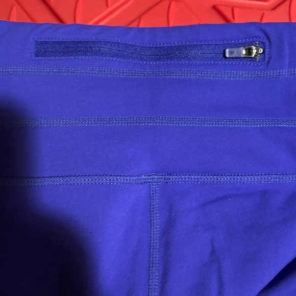 Athleta Vibrant Blue Cropped Leggings - Picture 5 of 6